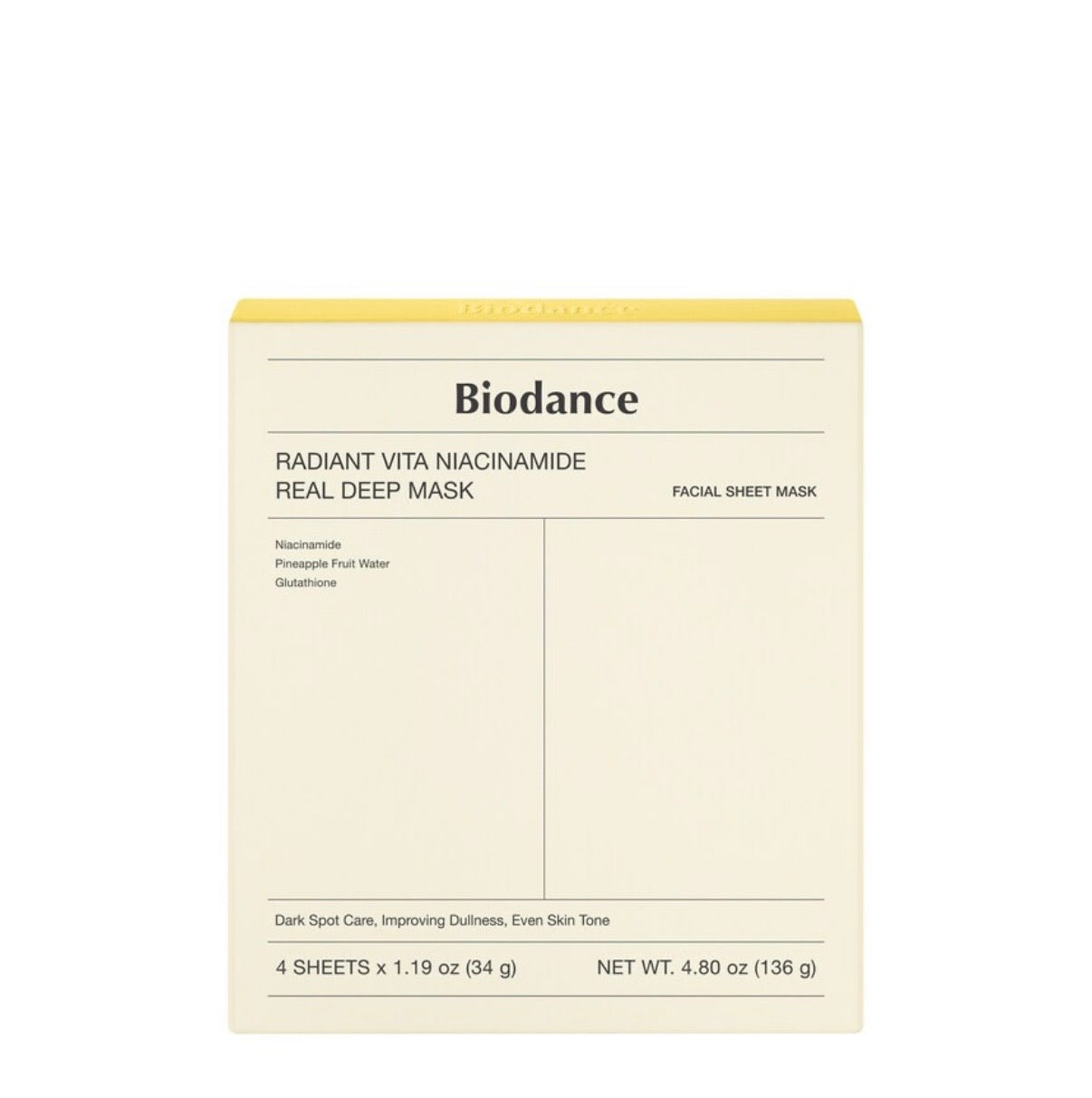 BIODANCE Bio -Real Deep Mask - Masque hydratant et raffermissant