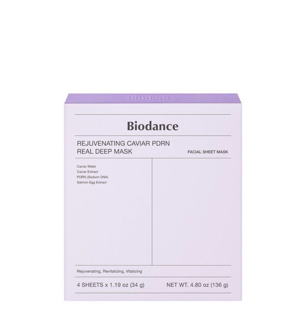 BIODANCE Bio -Real Deep Mask - Masque hydratant et raffermissant
