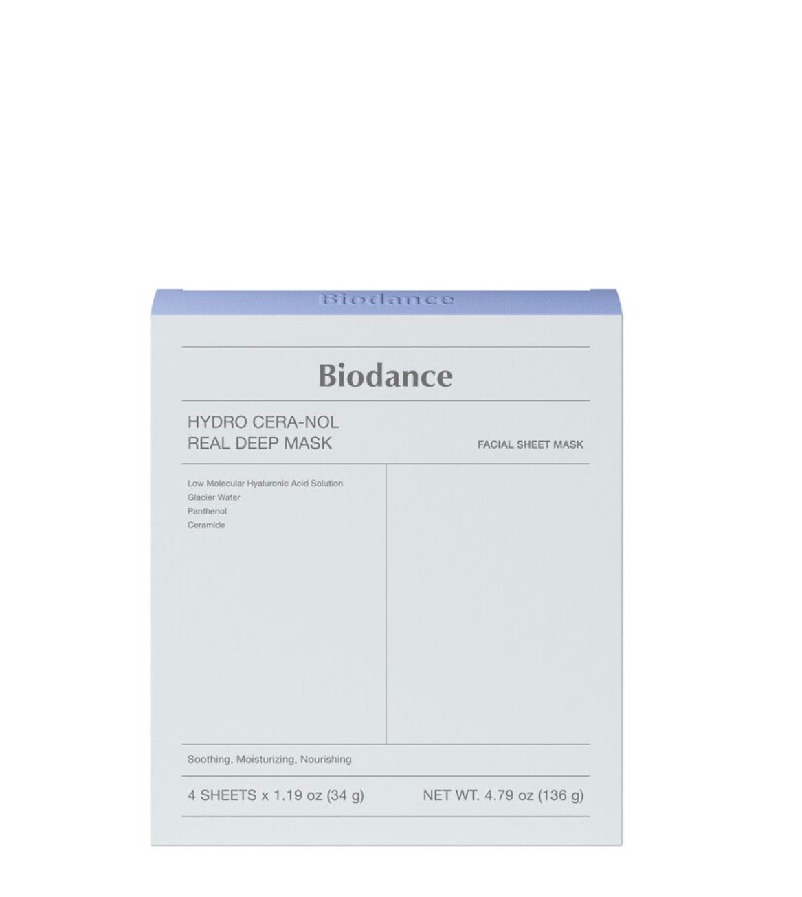BIODANCE Bio -Real Deep Mask - Masque hydratant et raffermissant